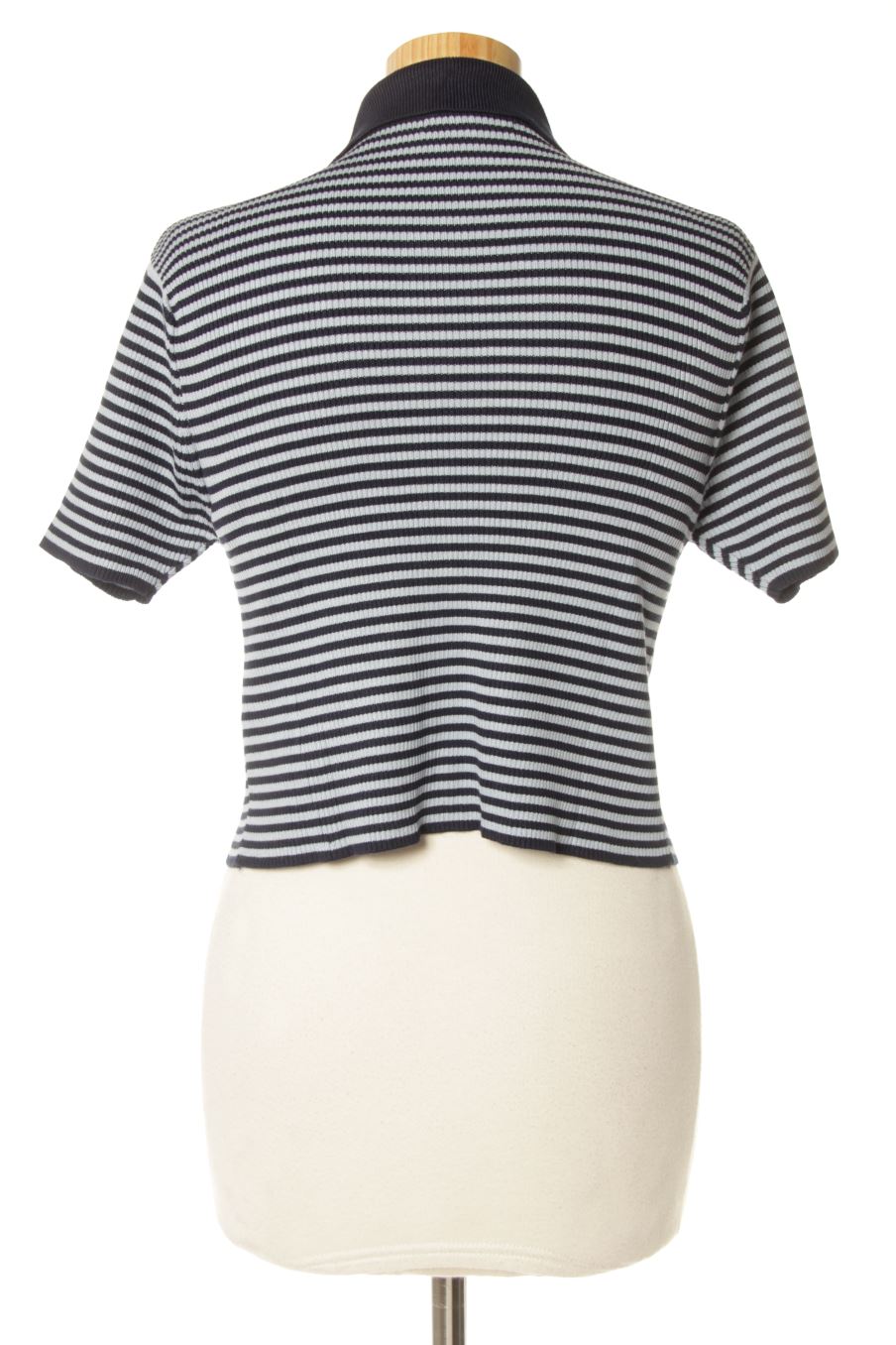 Top de Pull & Bear de la talla L, de color rayas