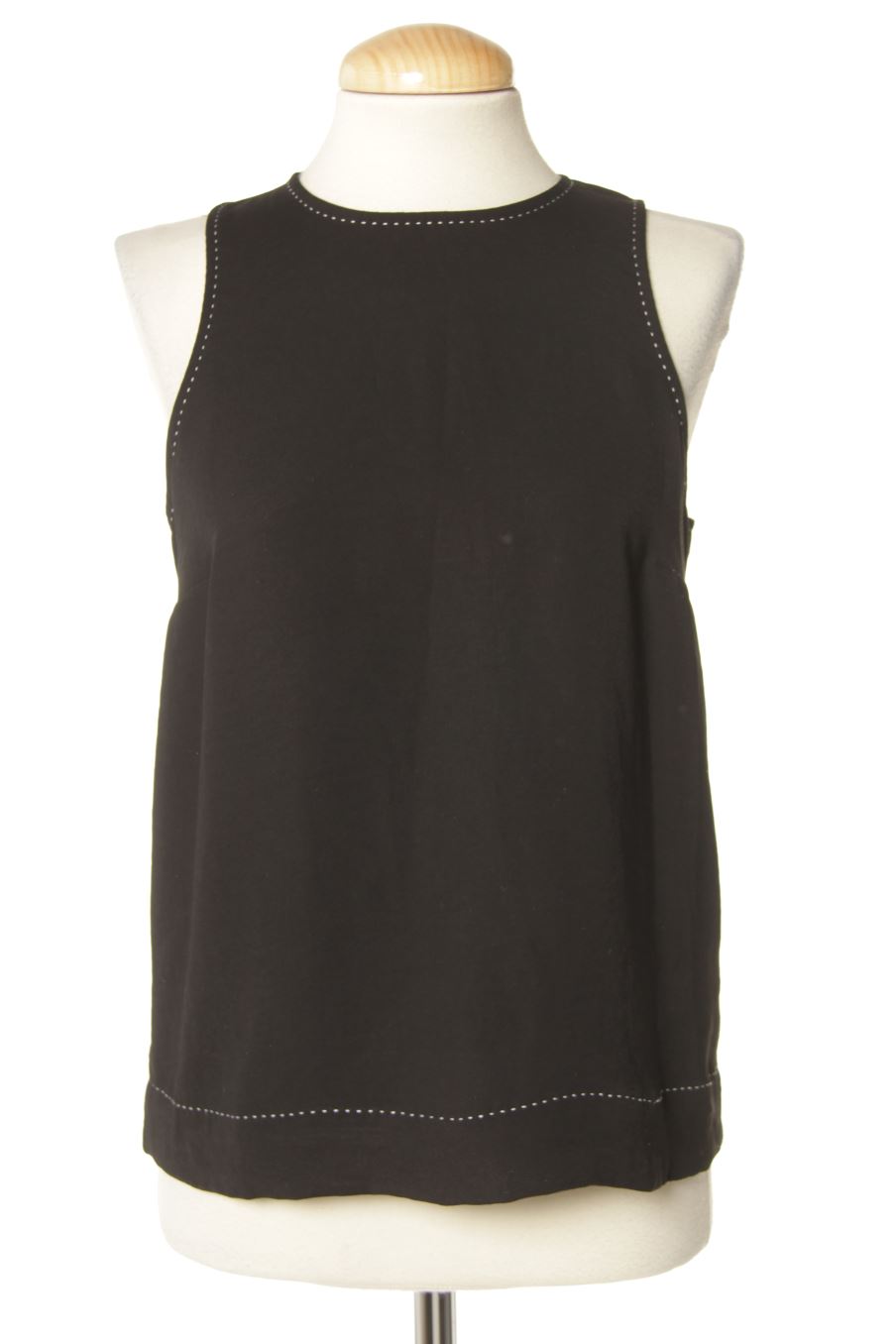 Top de Stradivarius de la talla S, de color negro