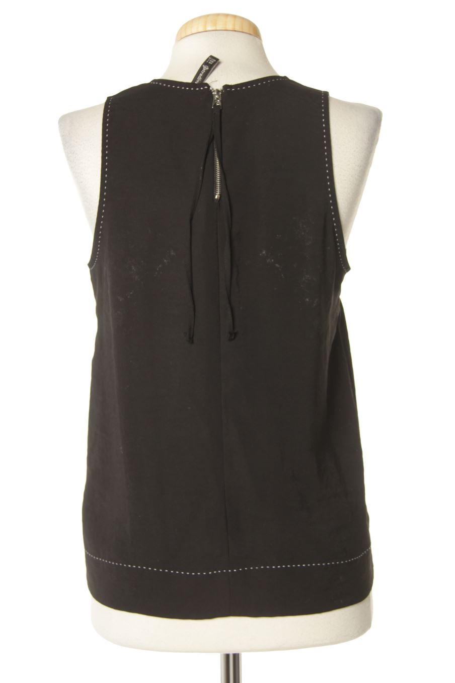 Top de Stradivarius de la talla S, de color negro