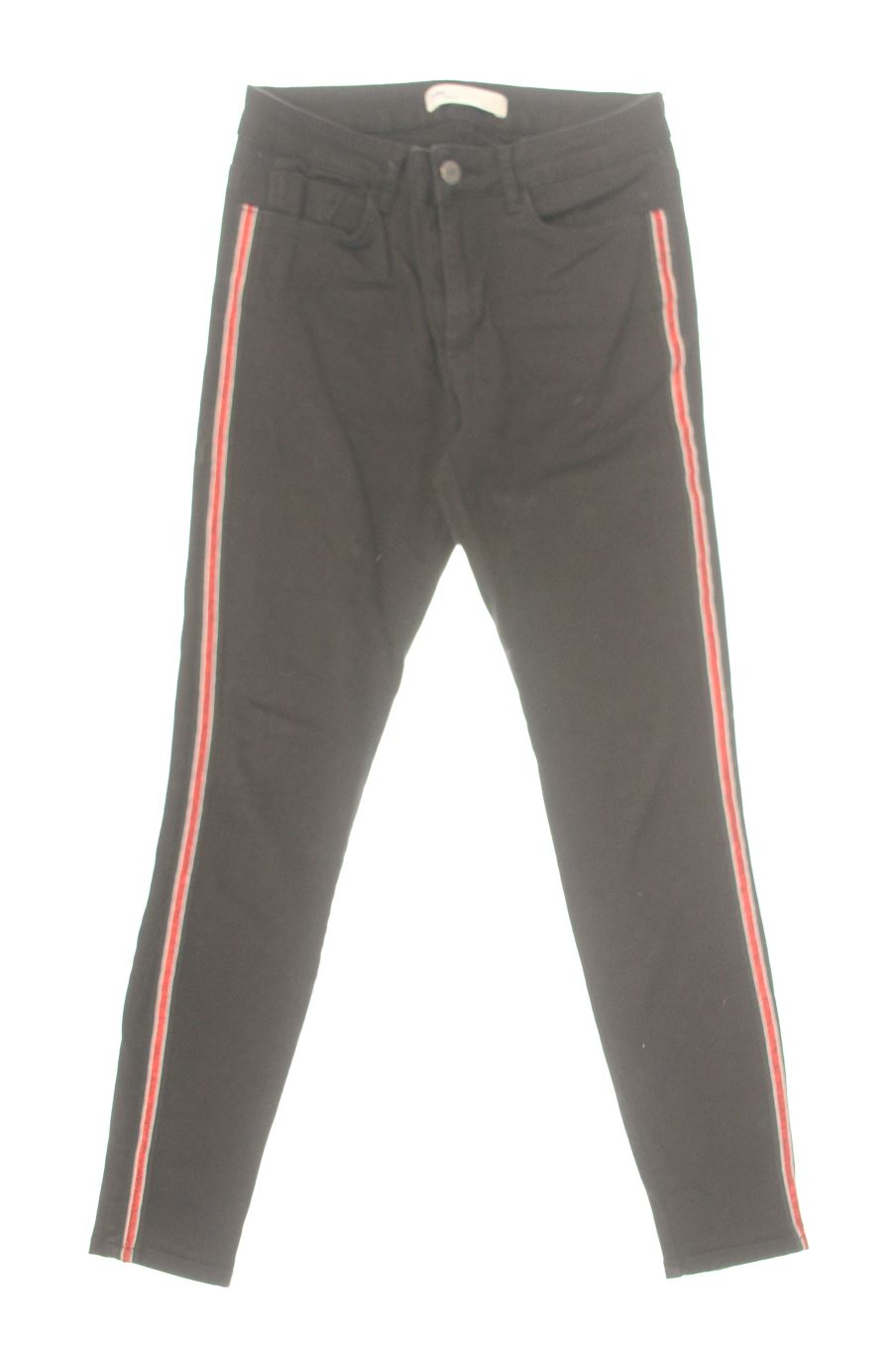Jeans Zara de la taille 38, de couleur noir de denim