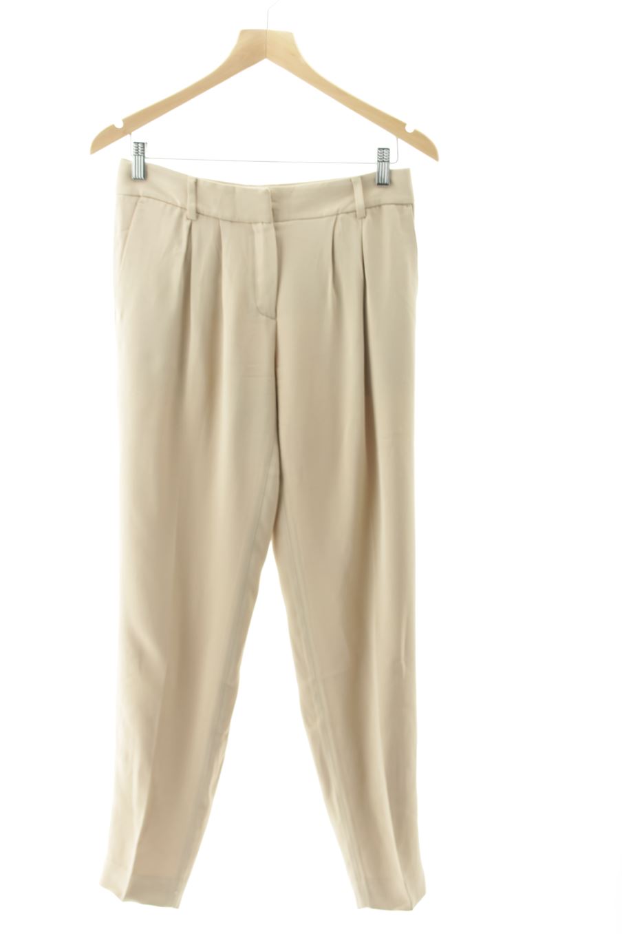 Pantalon Massimo Dutti de la taille 36, de couleur beige