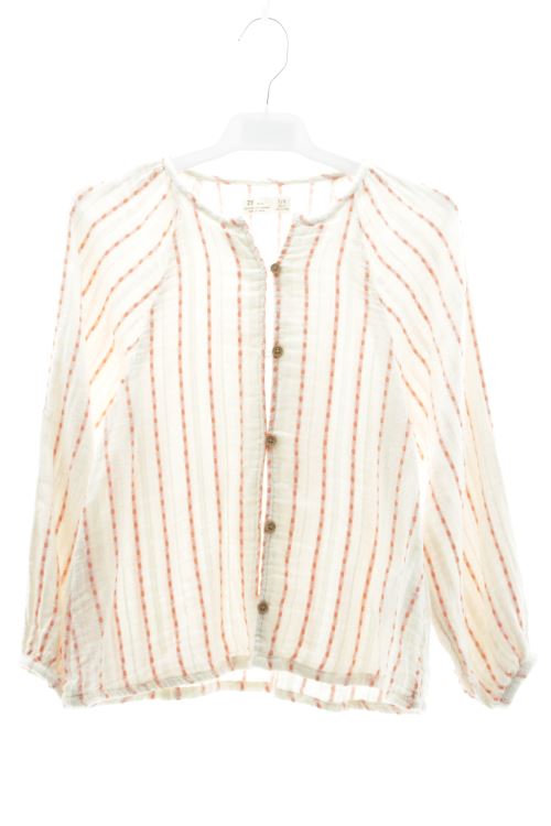 Blusa a maniche lunghe