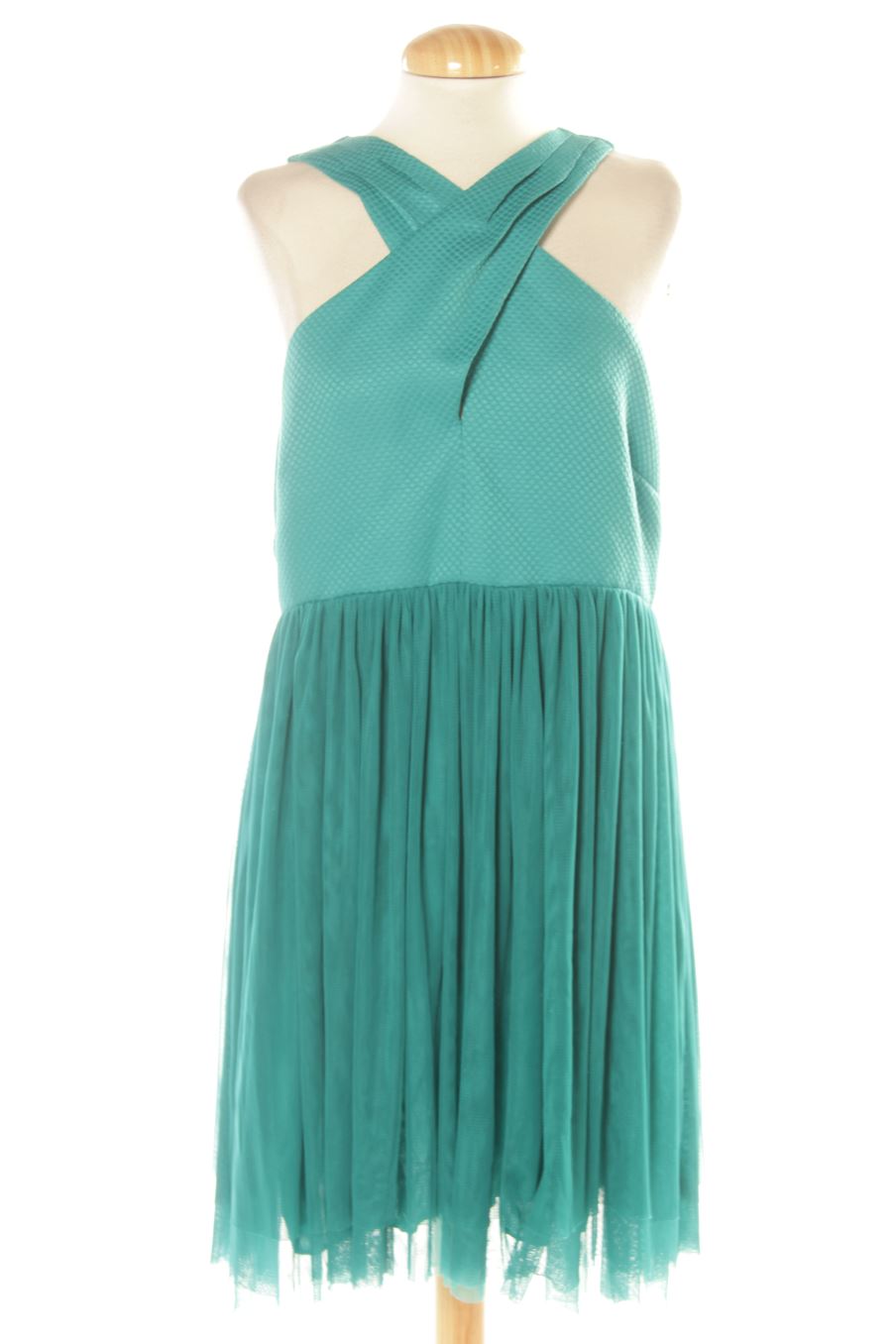 Vestito de Naf Naf de la talla 42, de color verde