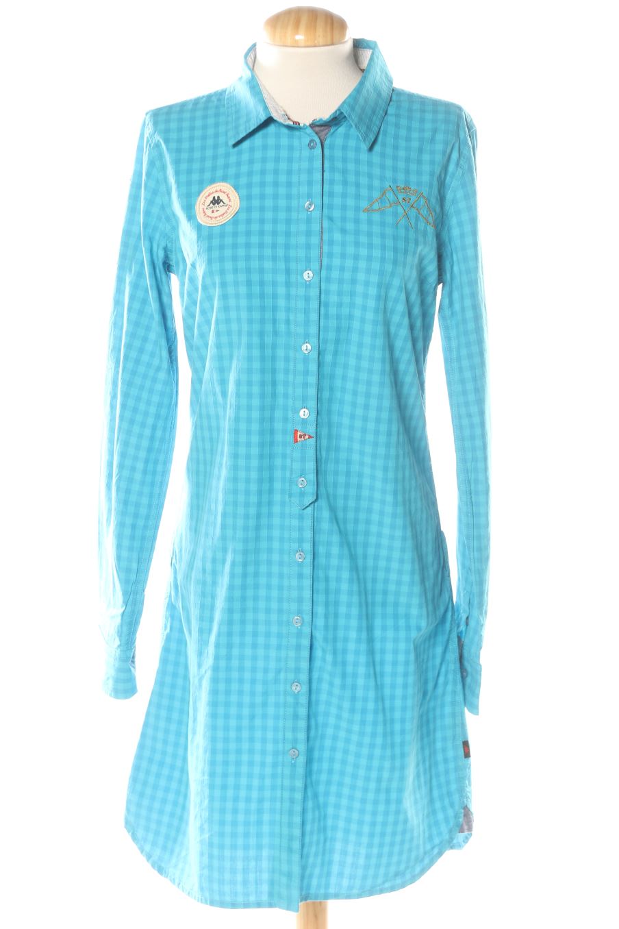 Robe casual Kappa de la taille S, de couleur carreaux