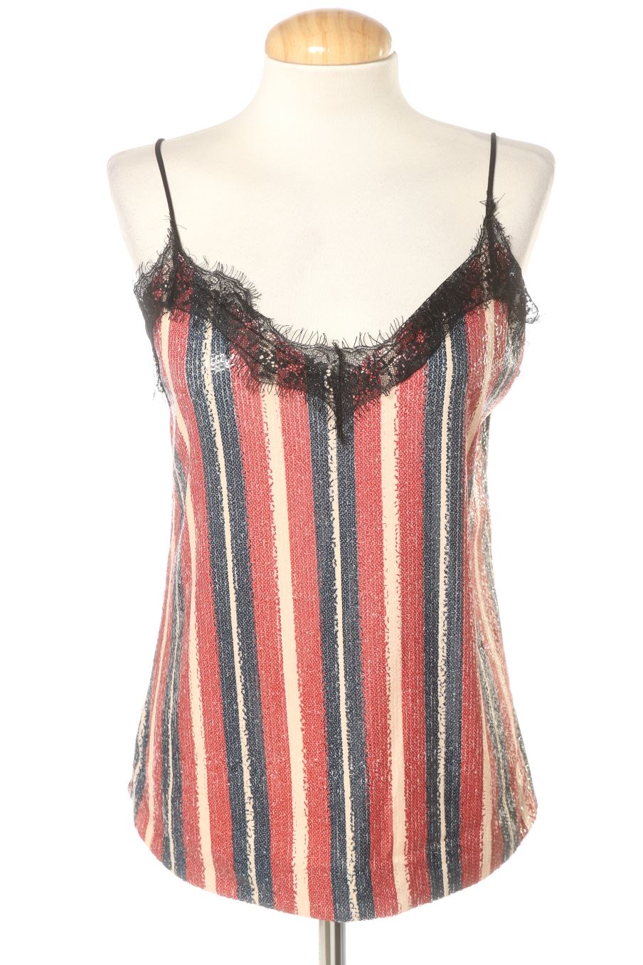 Top Stradivarius de la taille S, de couleur rayures