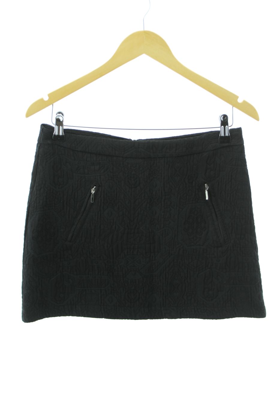 Falda de Fórmula Joven de la talla 38, de color negro
