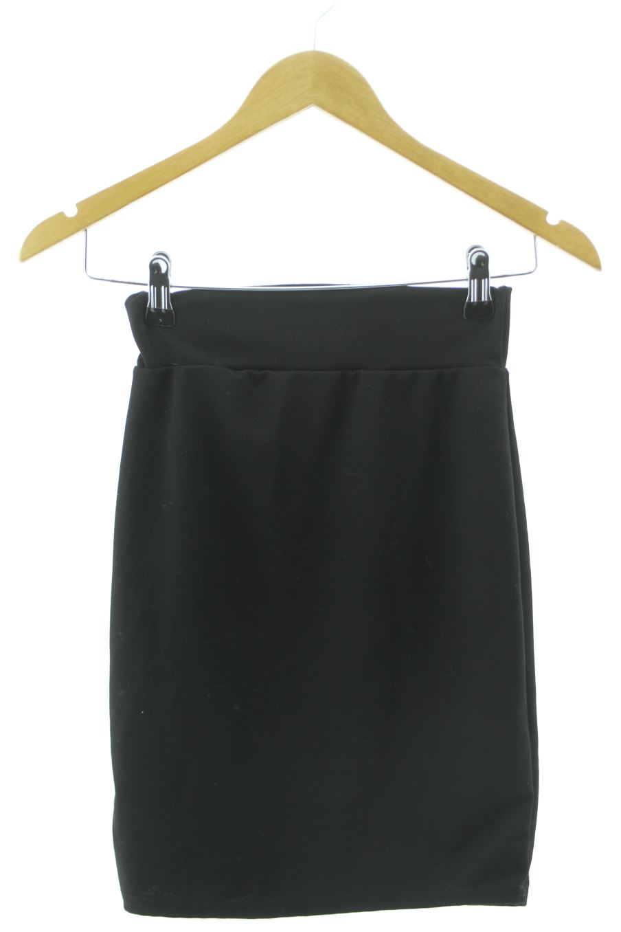 Jupe Boohoo de la taille 36, de couleur noir