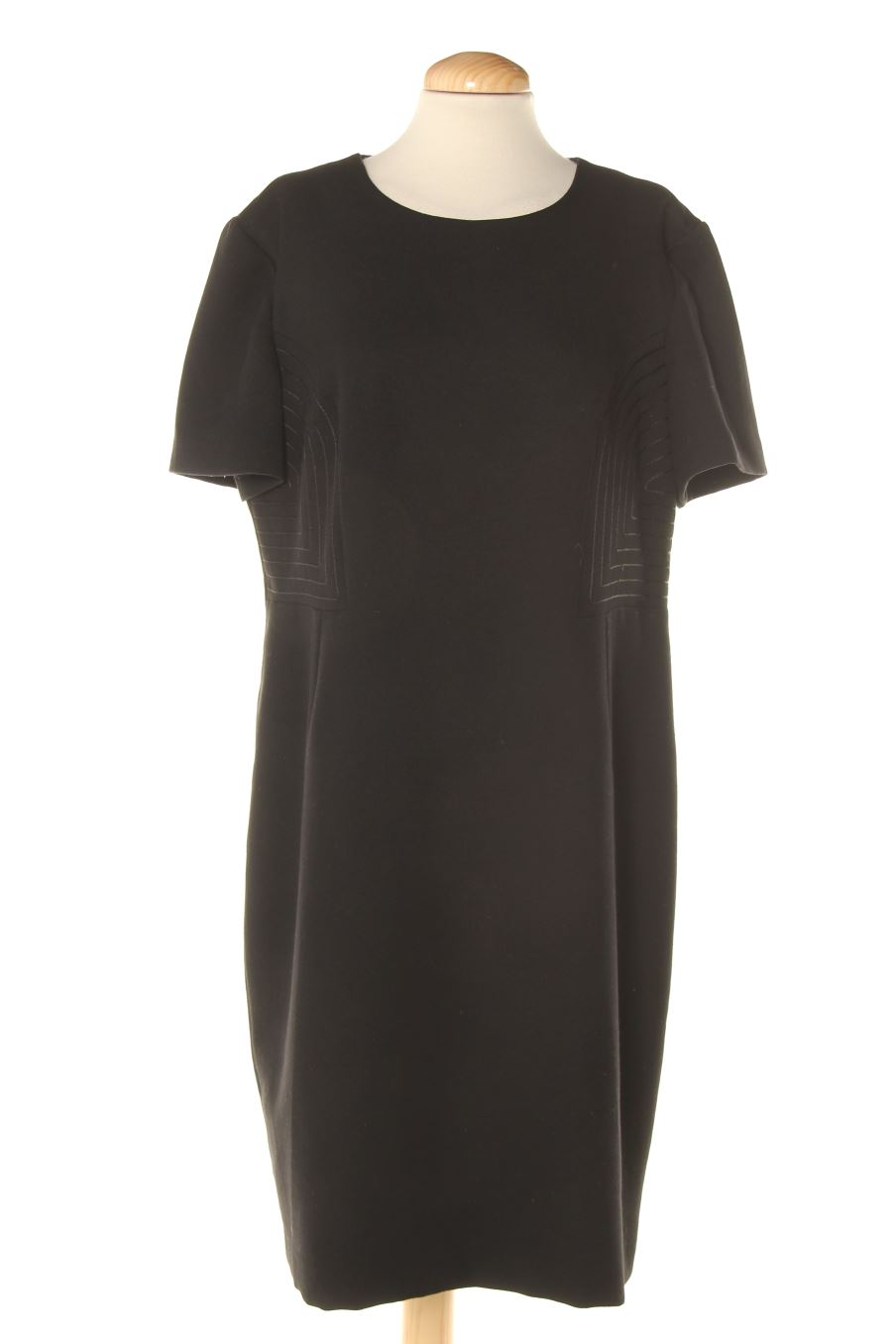 Vestito casual de El Corte Ingles de la talla XXS, de color nero