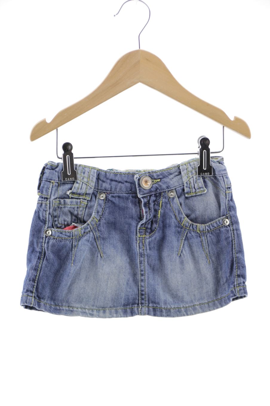 gebraucht Zara Aufwändiger Rock Größe 98 aus Denim