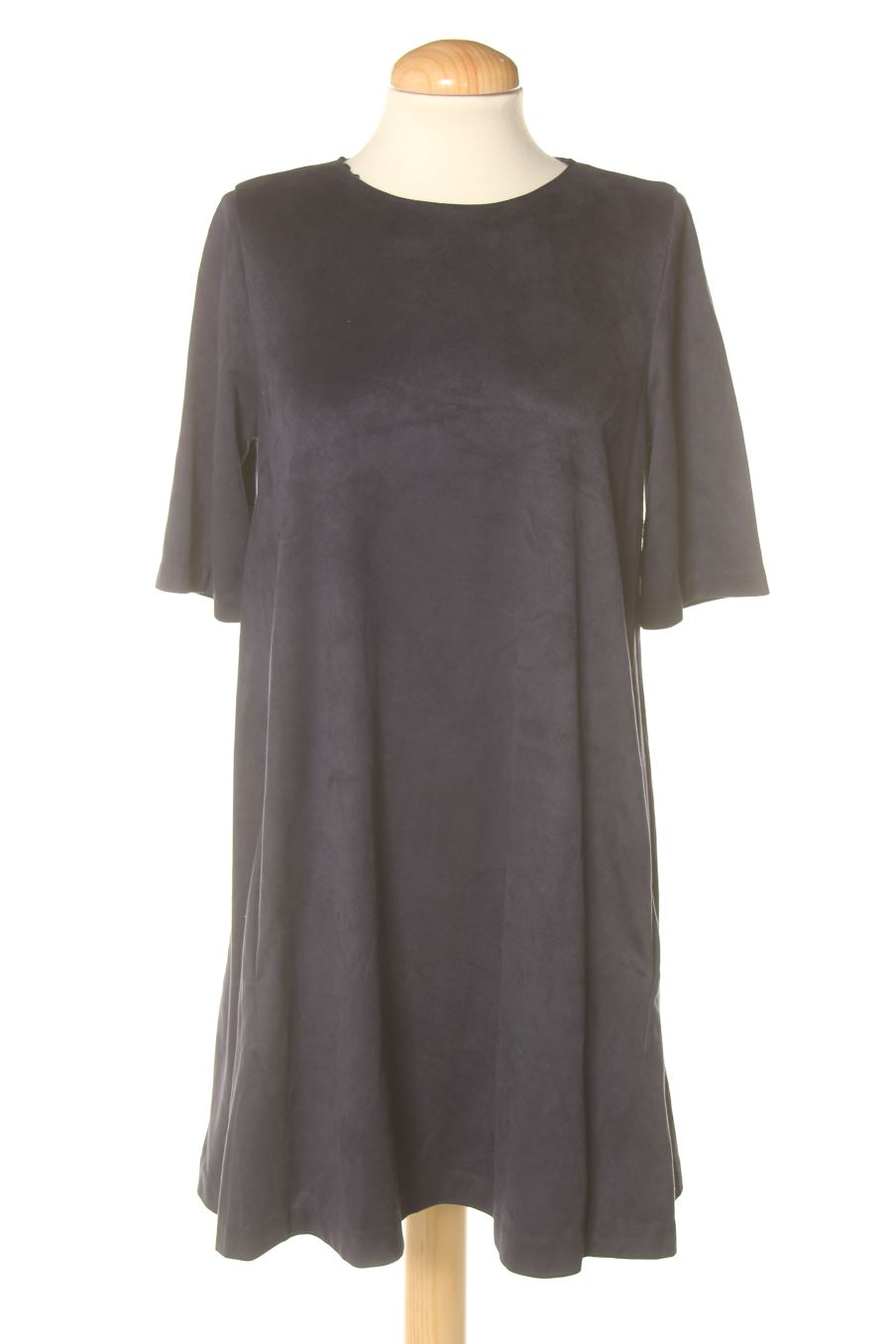 Robe casual Trafaluc de la taille S, de couleur bleu marine