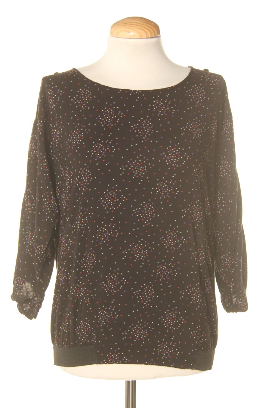 Blusa de manga larga de Promod de la talla S, de color estampado
