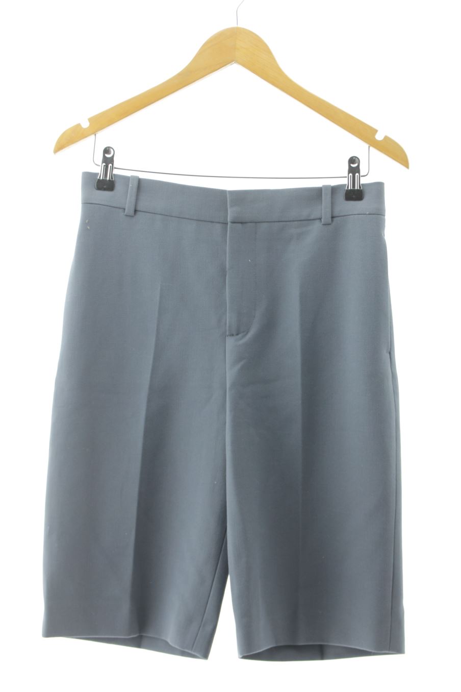 Pantalón corto de Zara de la talla XS, de color gris