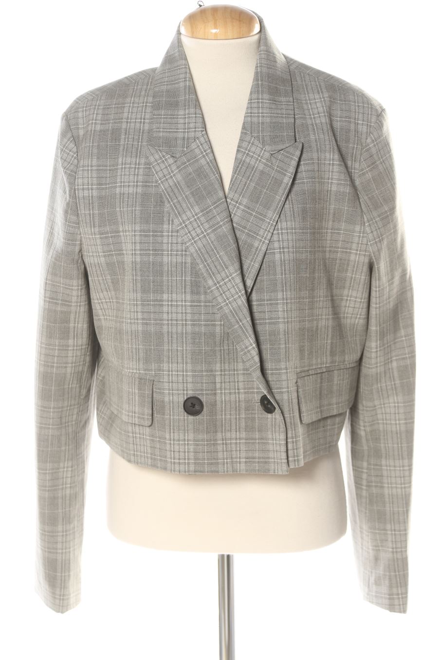 Blazer von Stradivarius Größe L, Farbe Kariert, für