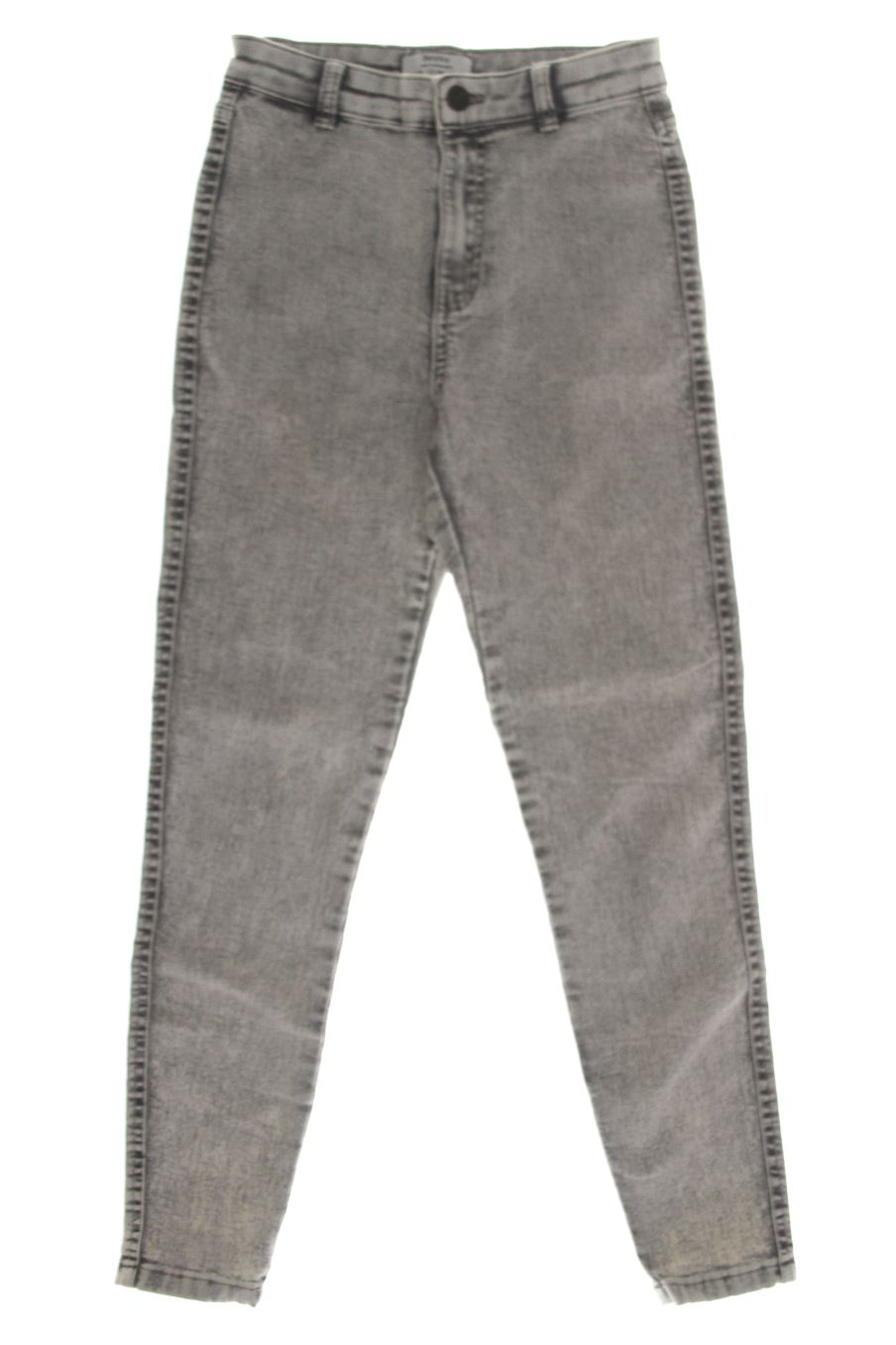 Jeans von Bershka Größe 36, Farbe Grau, aus Jeanskleidung für