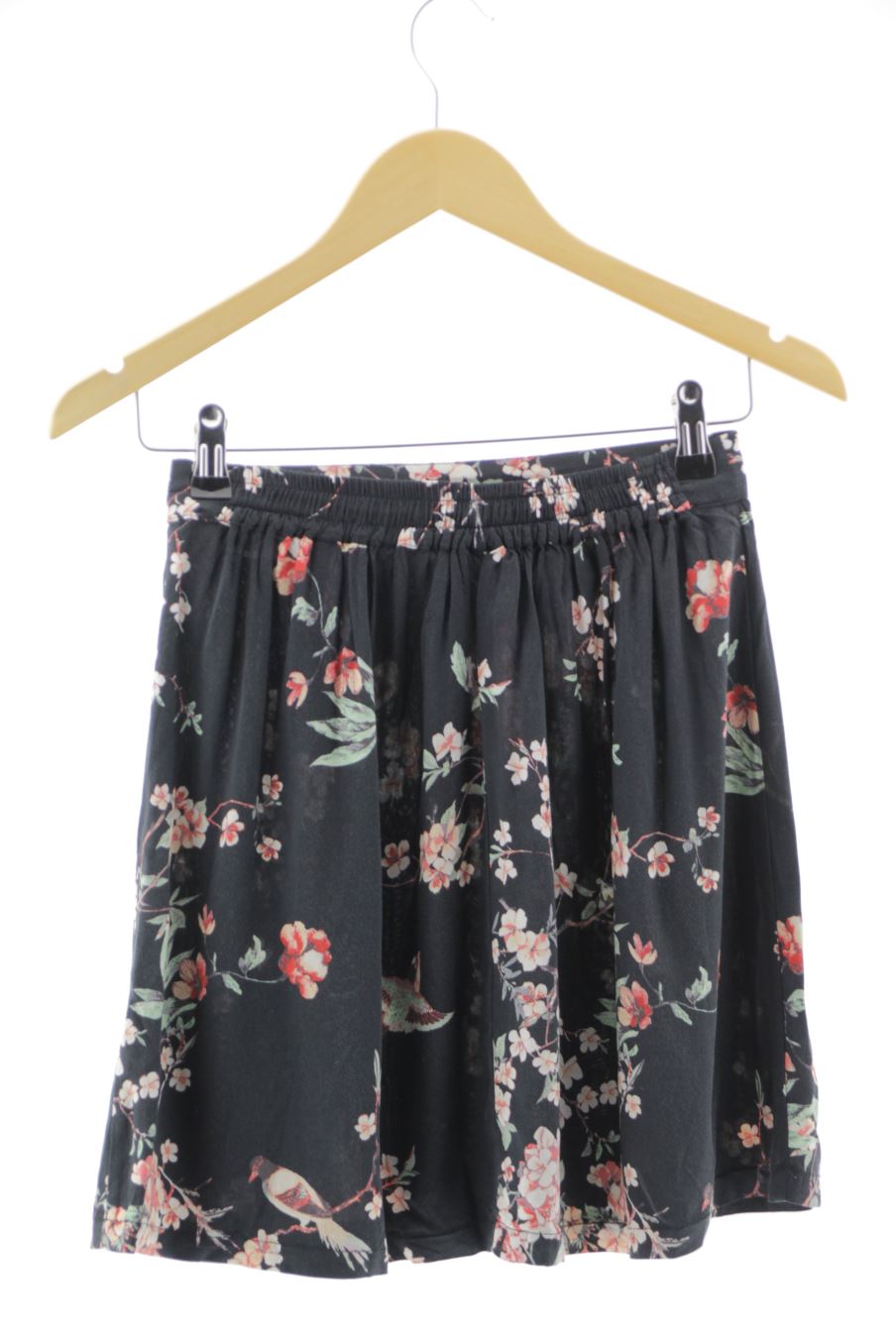 Falda de Pimkie de la talla S, de color flores