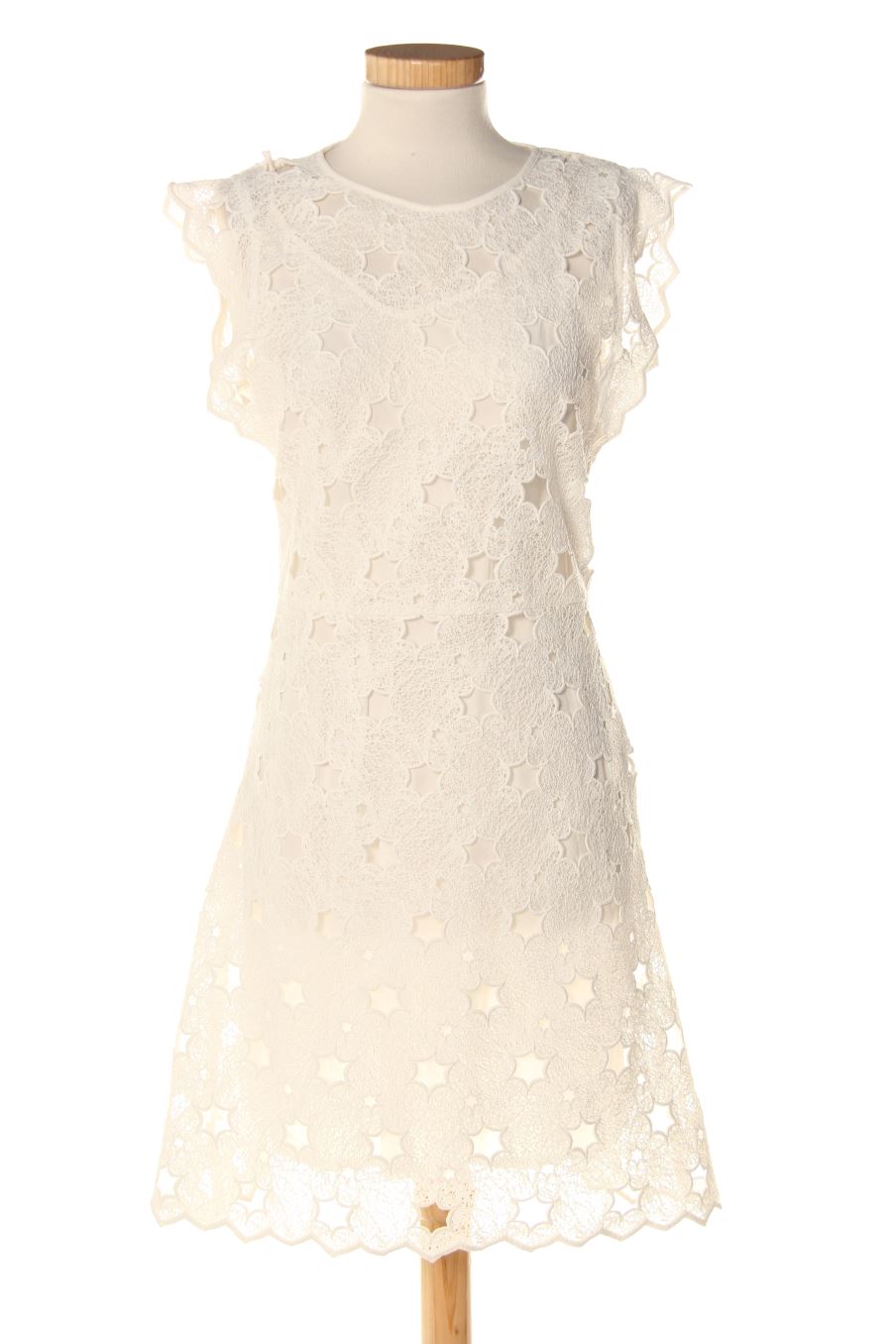 Vestido casual de PERCENTIL de la talla M, de color blanco