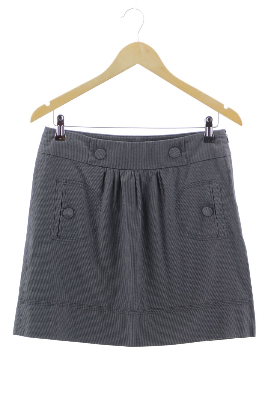 Jupe Naf Naf de la taille 38, de couleur bleu marine