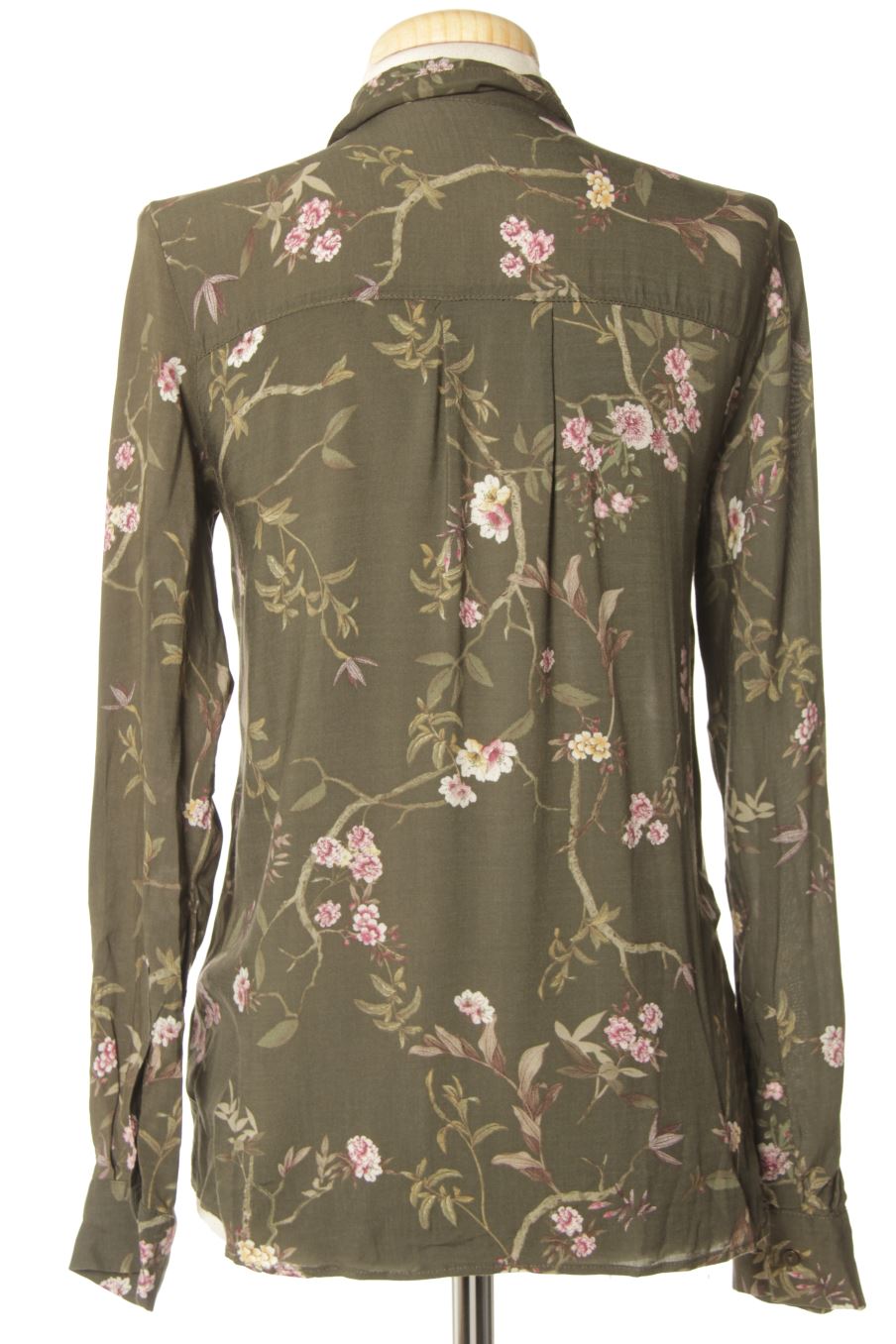 Chemise Pull & Bear de la taille XS, de couleur fleurs