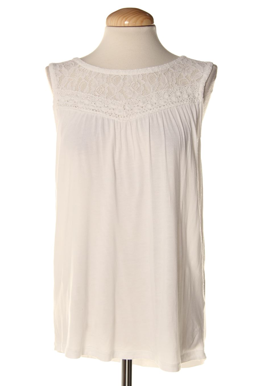 Top de Clockhouse (C&A) de la talla L, de color blanco