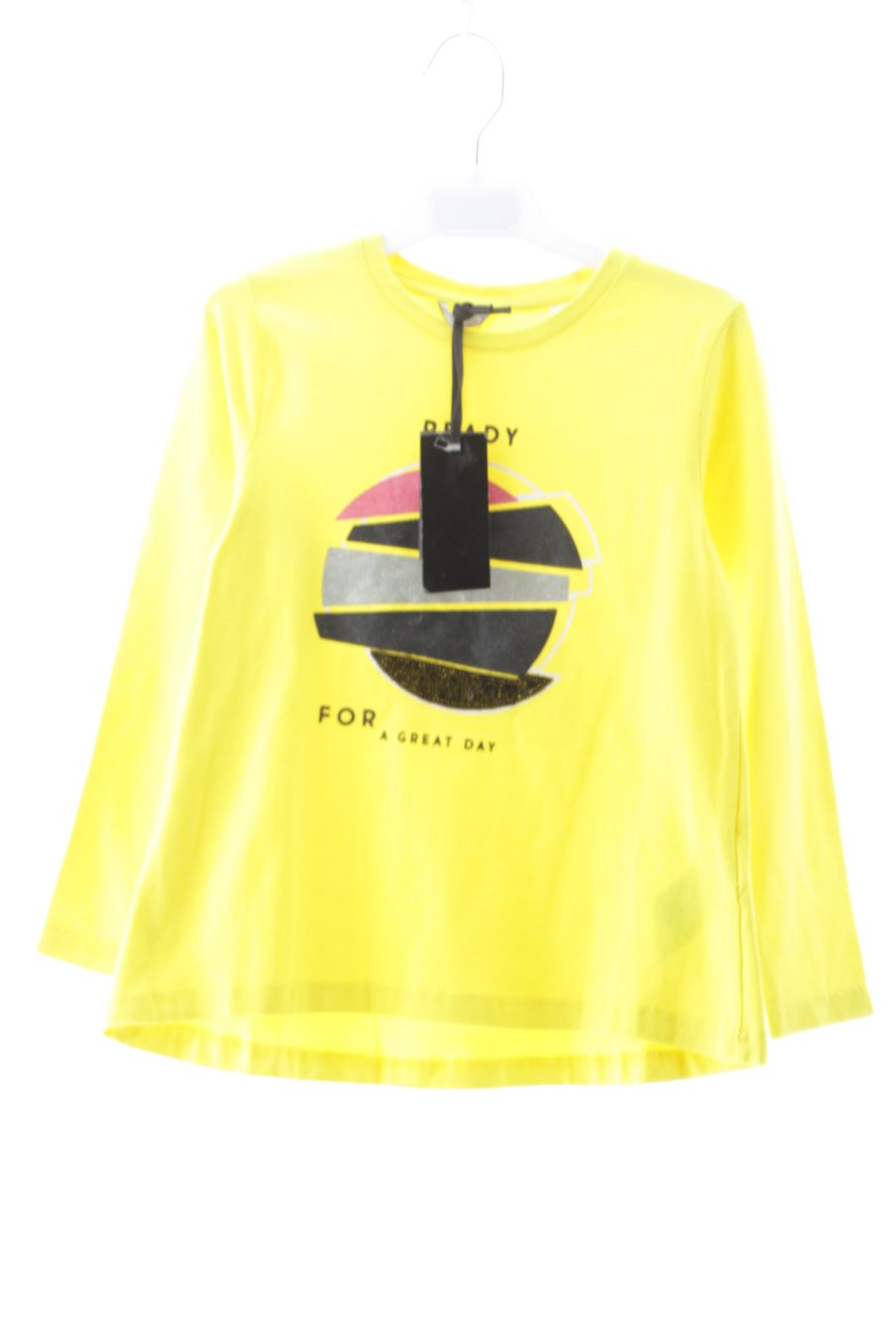 Camiseta de manga larga de sarabanda de la talla 7 años con etiqueta