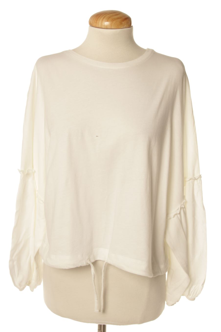 Blouse à manches longues PERCENTIL de la taille M, de couleur blanc