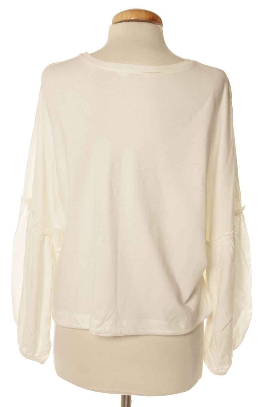 Blouse à manches longues PERCENTIL de la taille M, de couleur blanc