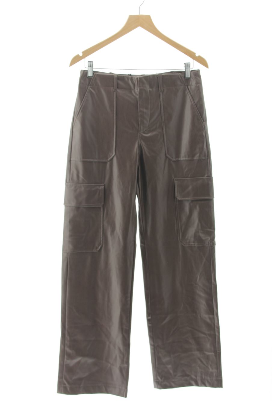 Pantaloni de Zara de la talla S, de color marrone