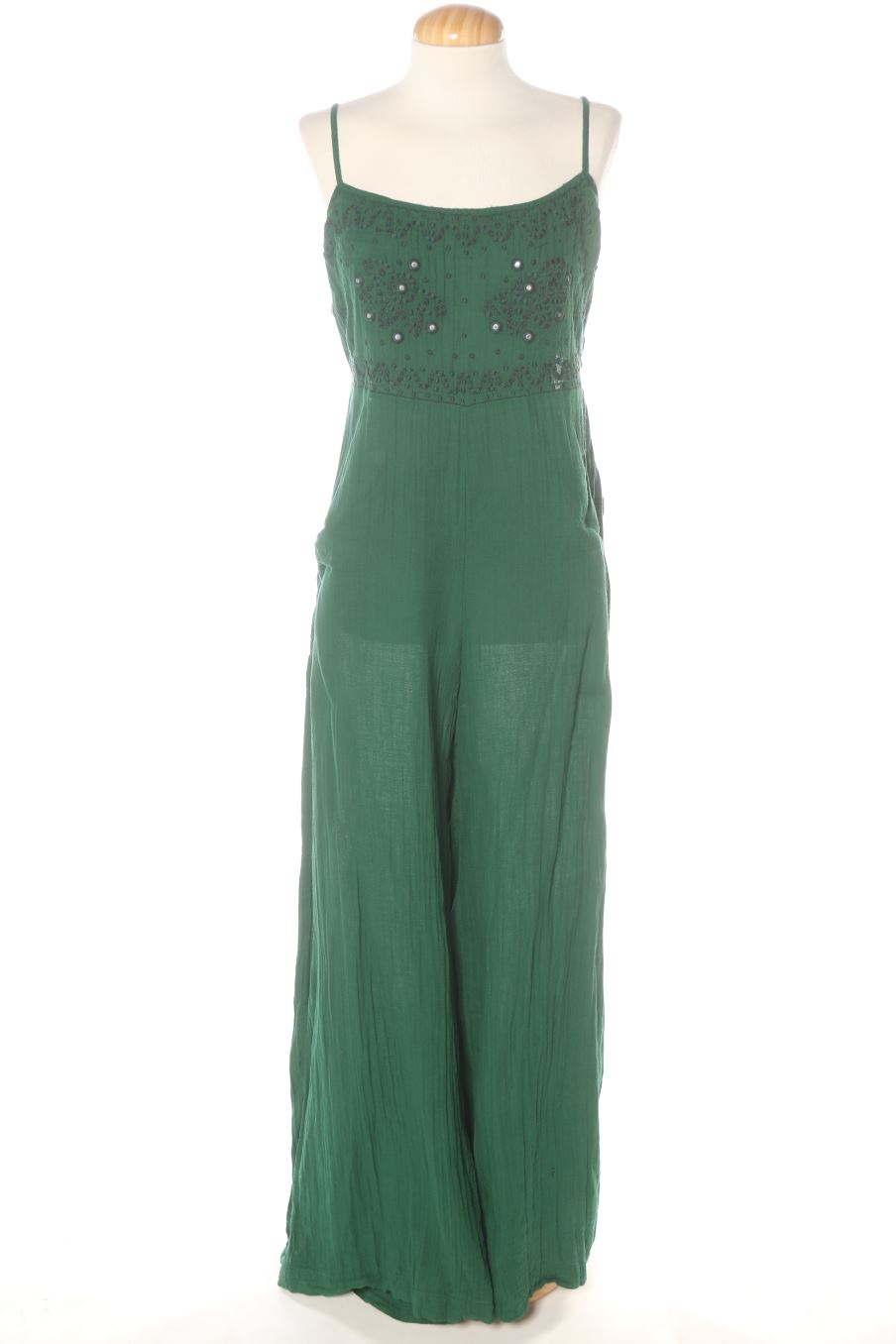 Jumpsuit von Zara Größe L, Farbe Grün, für