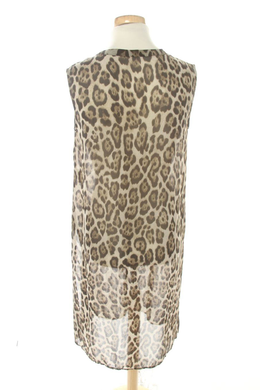 Top Zara de la taille XS, de couleur animal print