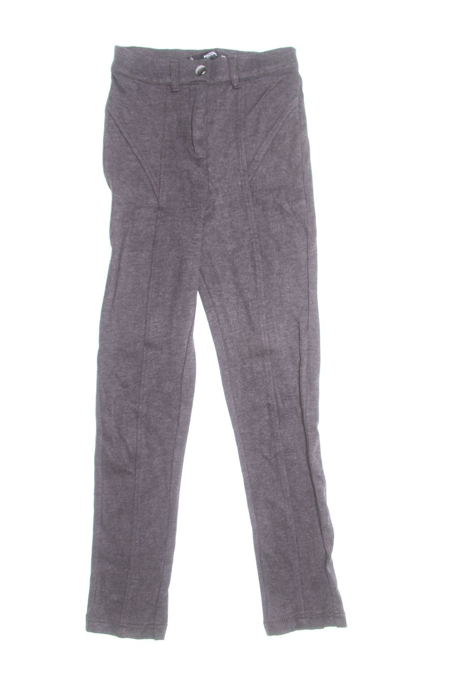 Pantalones de Mango de la talla XS, de color gris