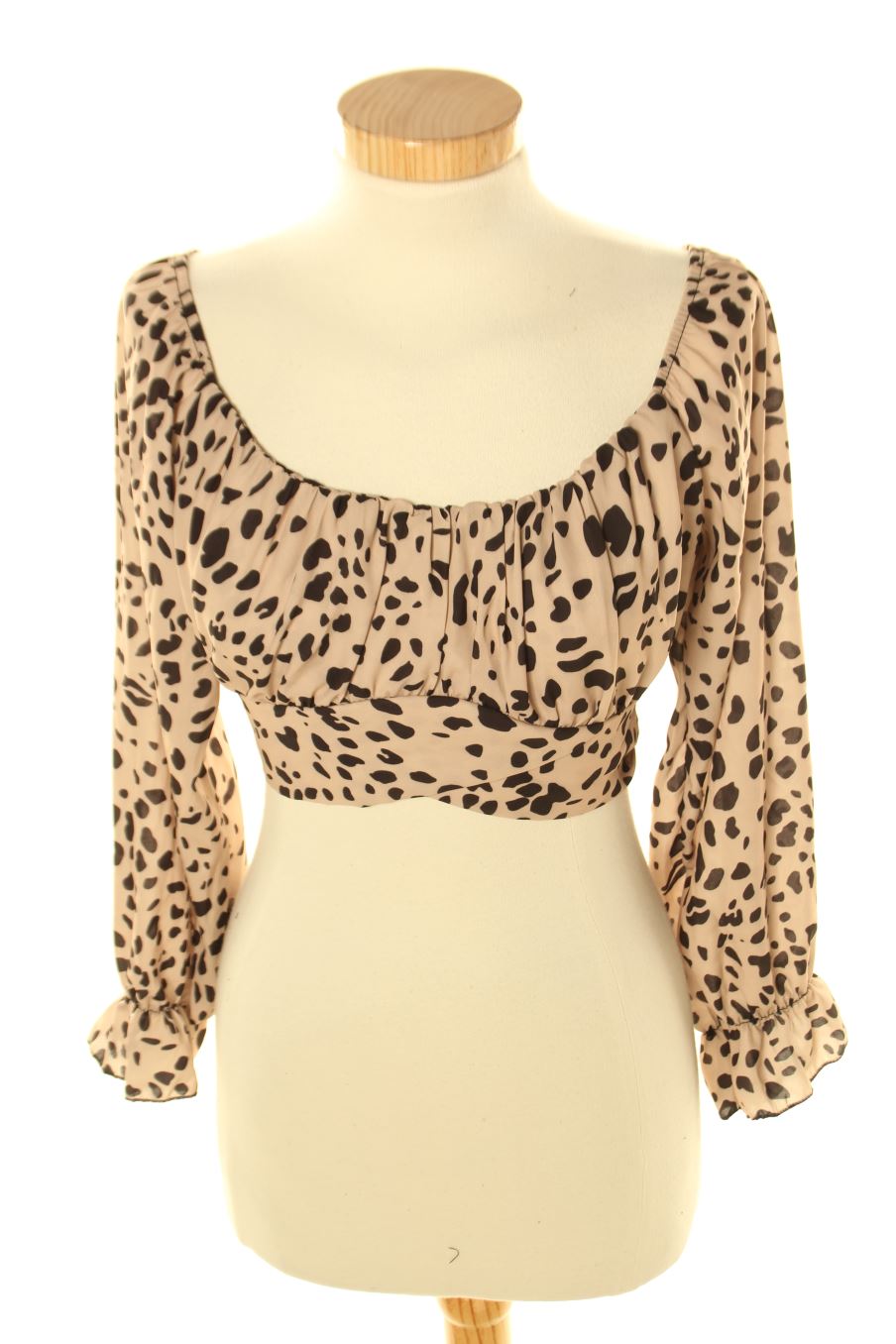 Top de Made in italy de la talla S, de color animal print