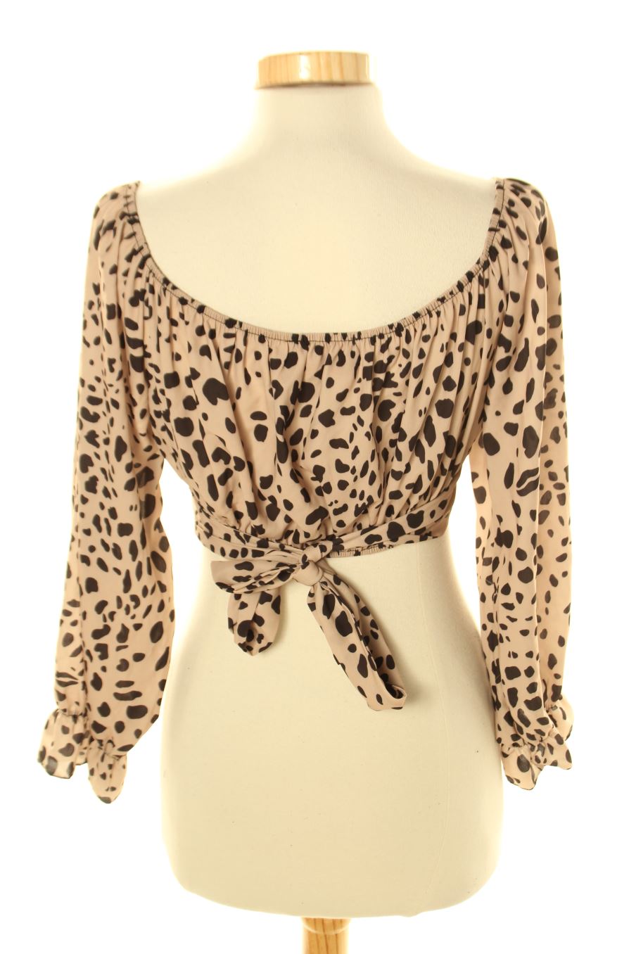 Top de Made in italy de la talla S, de color animal print