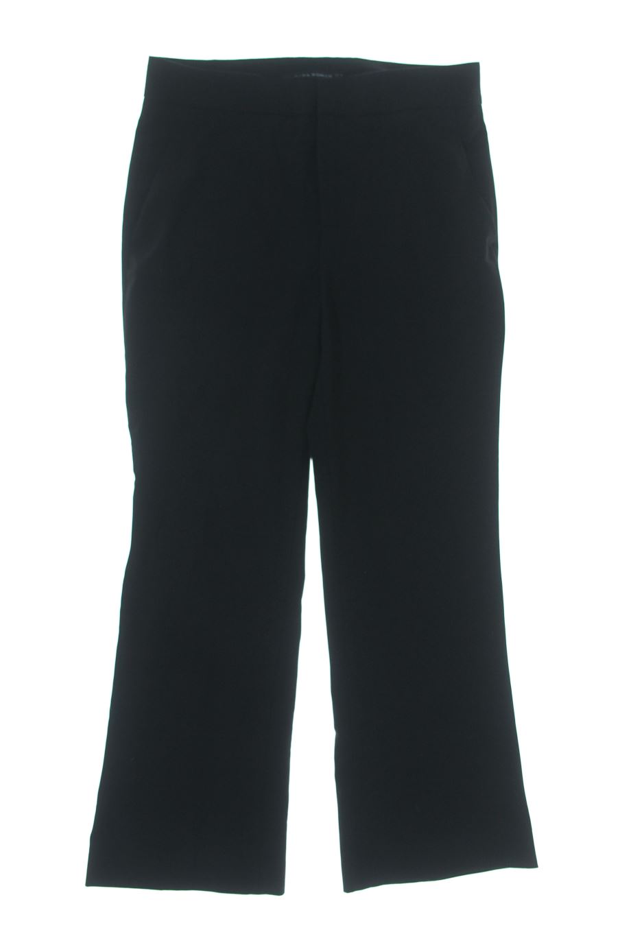 Pantalones de Zara de la talla 32, de color negro