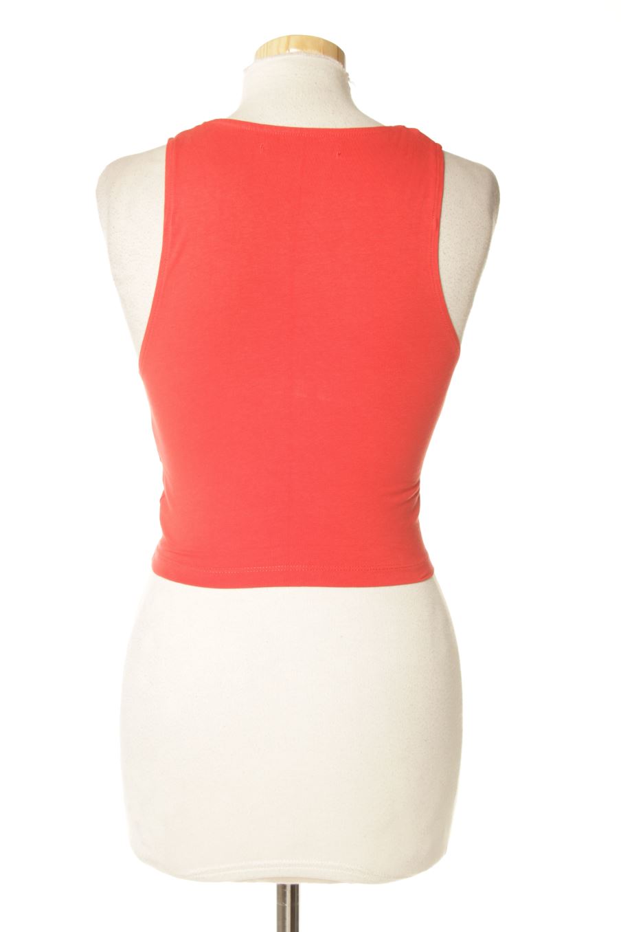 Top de PERCENTIL de la talla S, de color coral