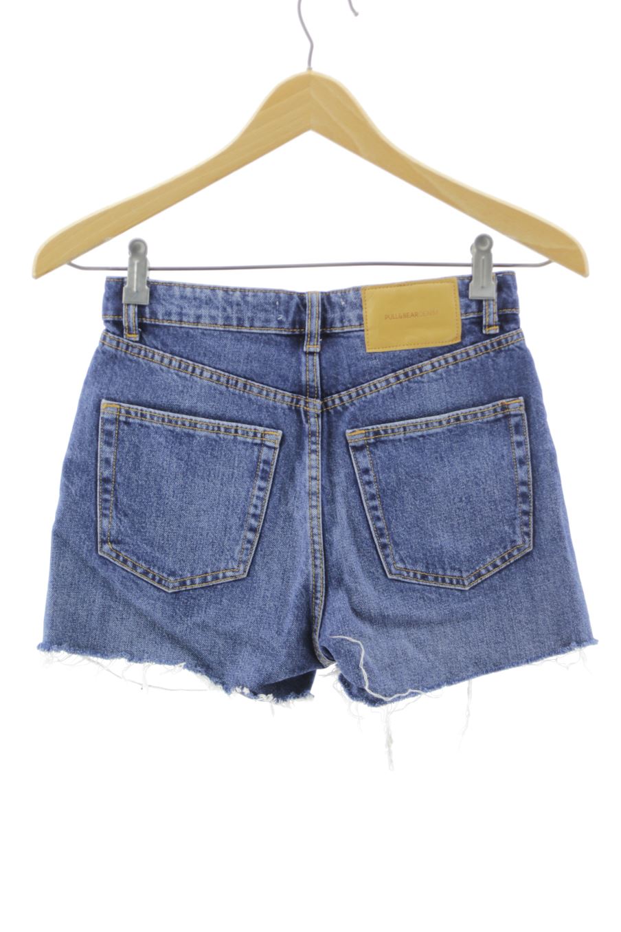 Shorts Pull & Bear de la taille 32, de couleur bleu de denim
