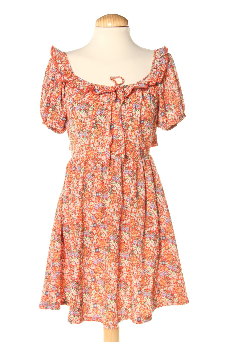 Vestido casual de Springfield de la talla M, de color flores