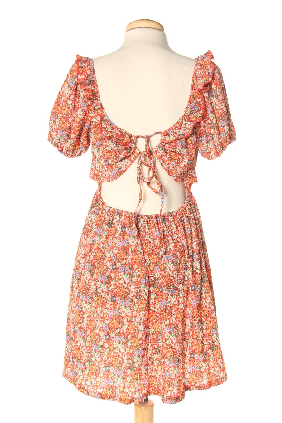 Vestido casual de Springfield de la talla M, de color flores