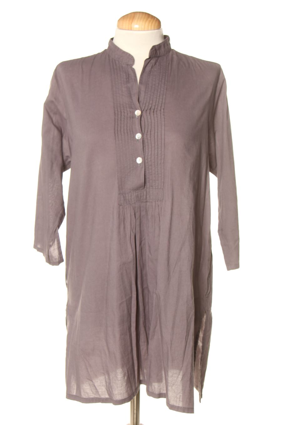 Blusa de manga larga de lime n lemon de la talla M, de color gris