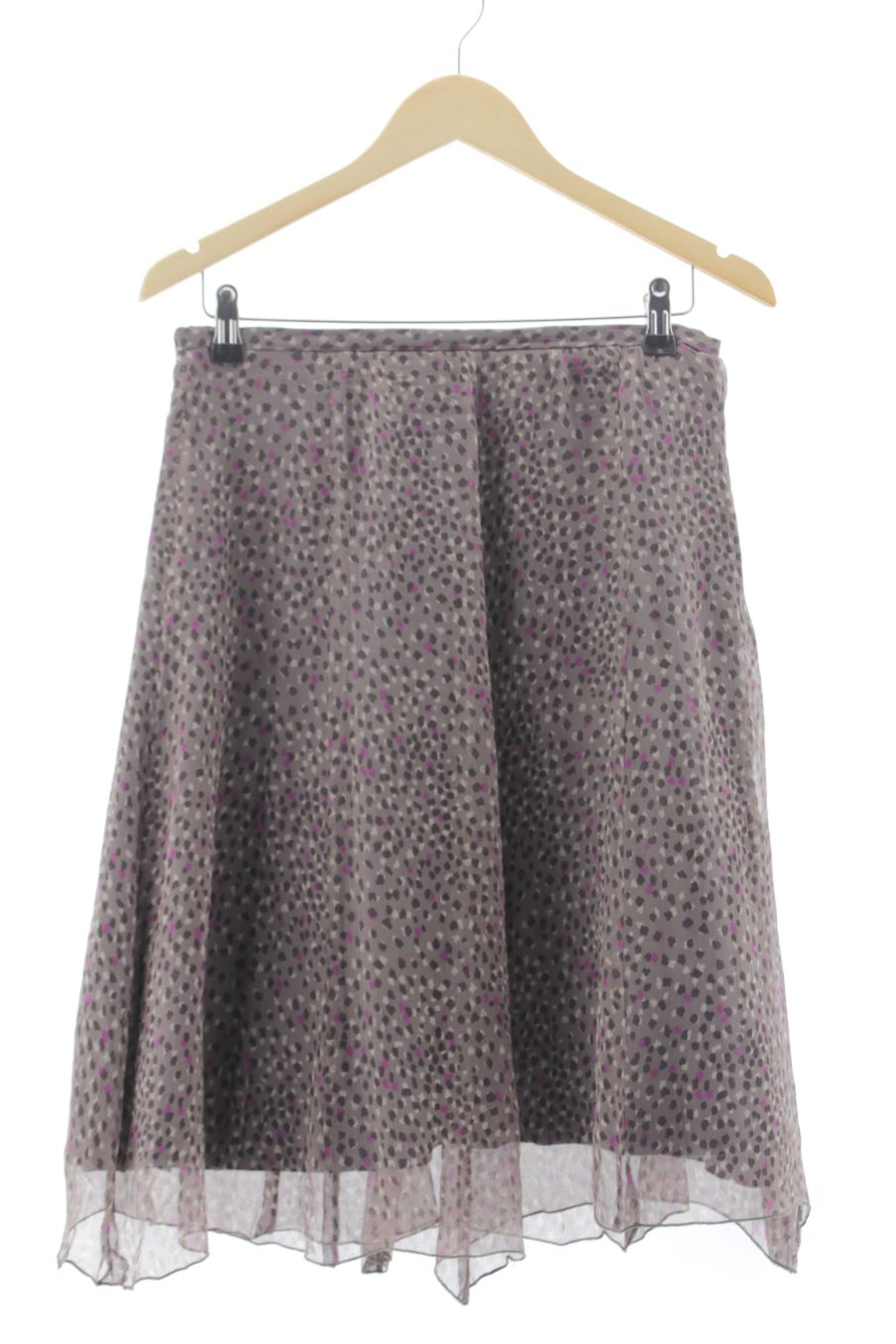 Falda de Cortefiel de la talla 42, de color estampado