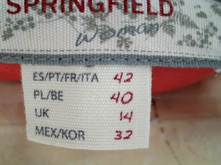 Pantalon largo de Springfield de la talla 42