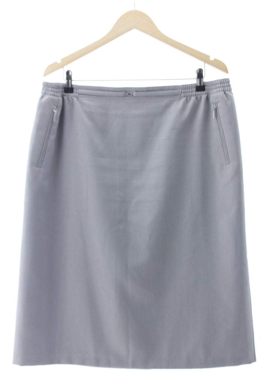 Jupe C&A de la taille 48, de couleur gris