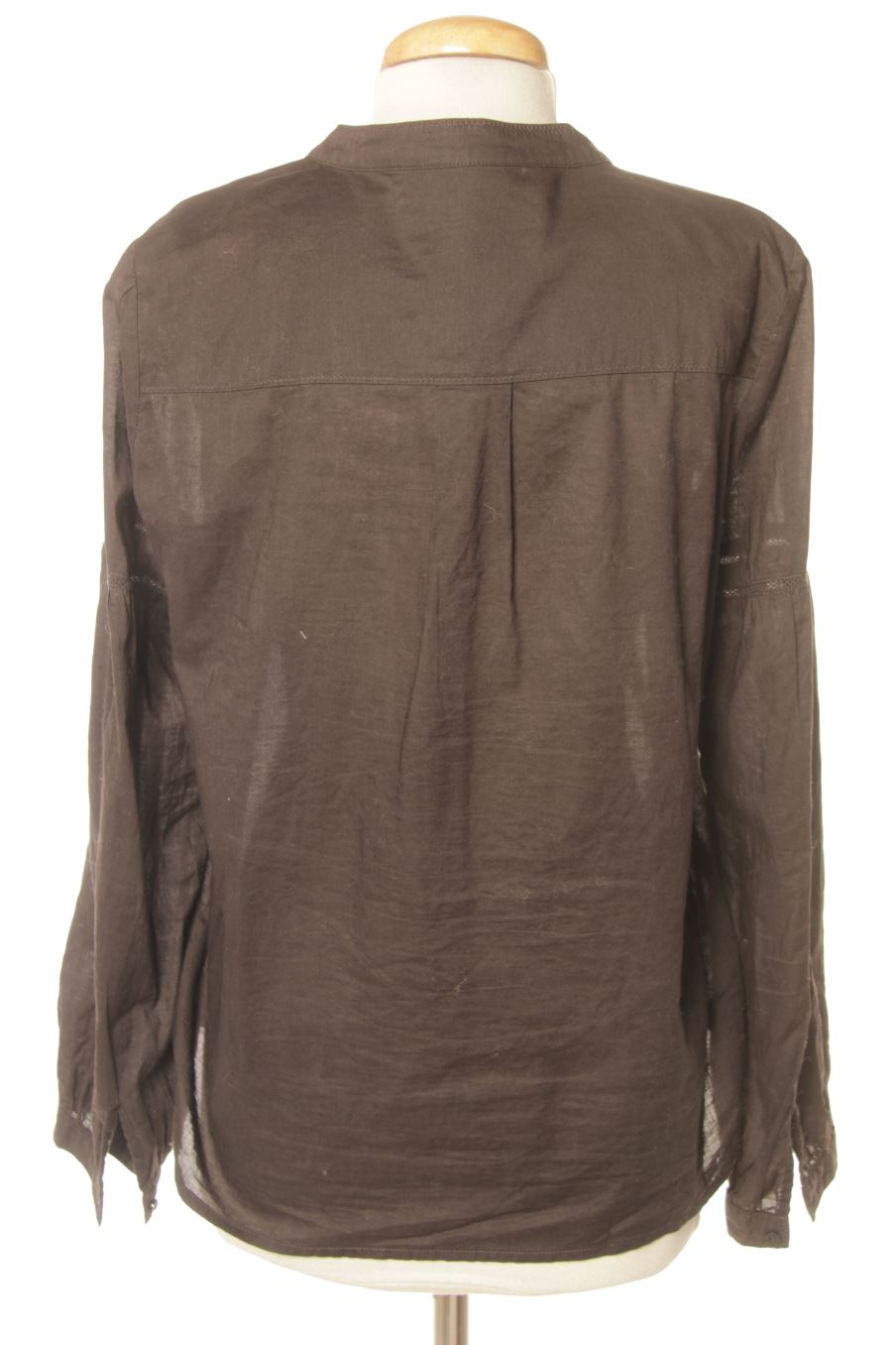 Blouse à manches longues Comptoir des Cotonniers de la taille 38, de couleur gris
