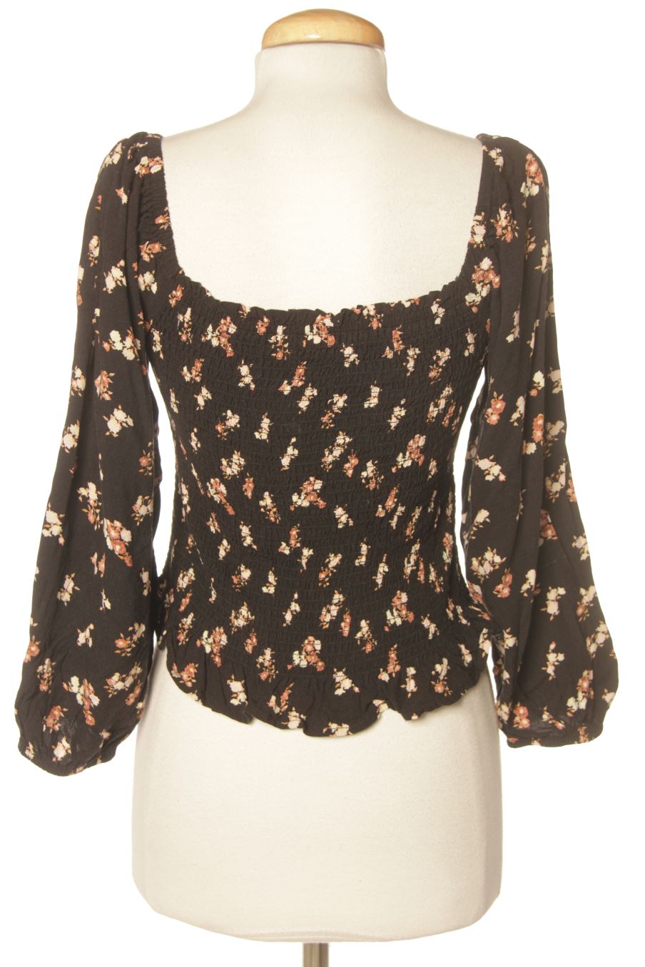 Blouse à manches longues Pieces de la taille L, de couleur fleurs