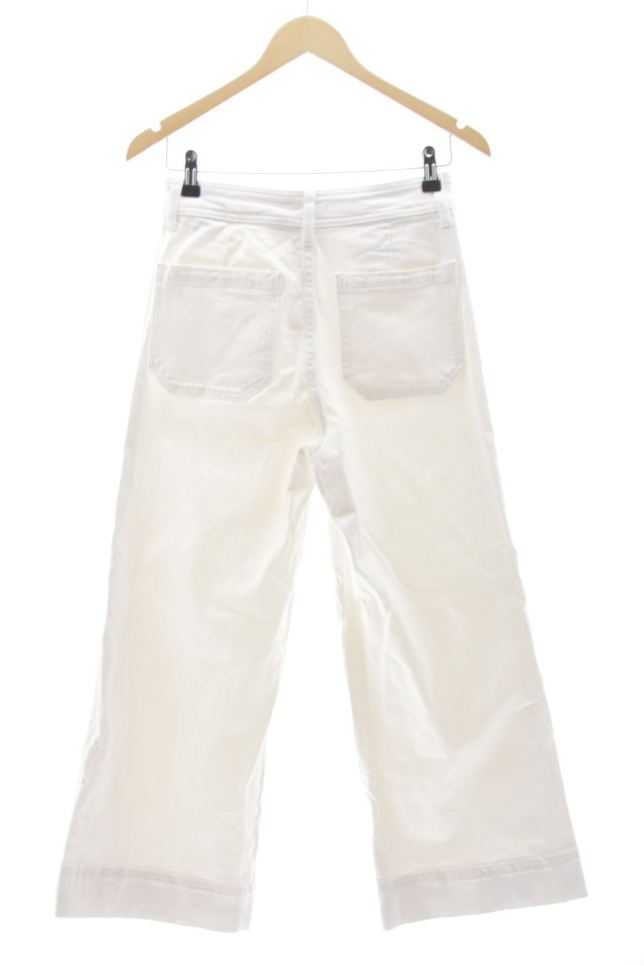 Jeans H&M de la taille 36, de couleur blanc de denim