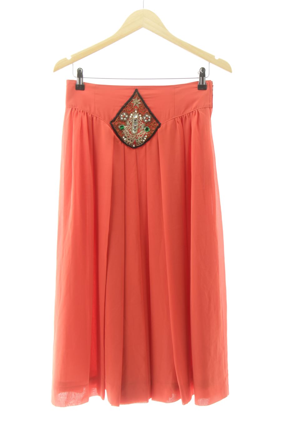 Jupe Fink modell de la taille 38, de couleur rouge