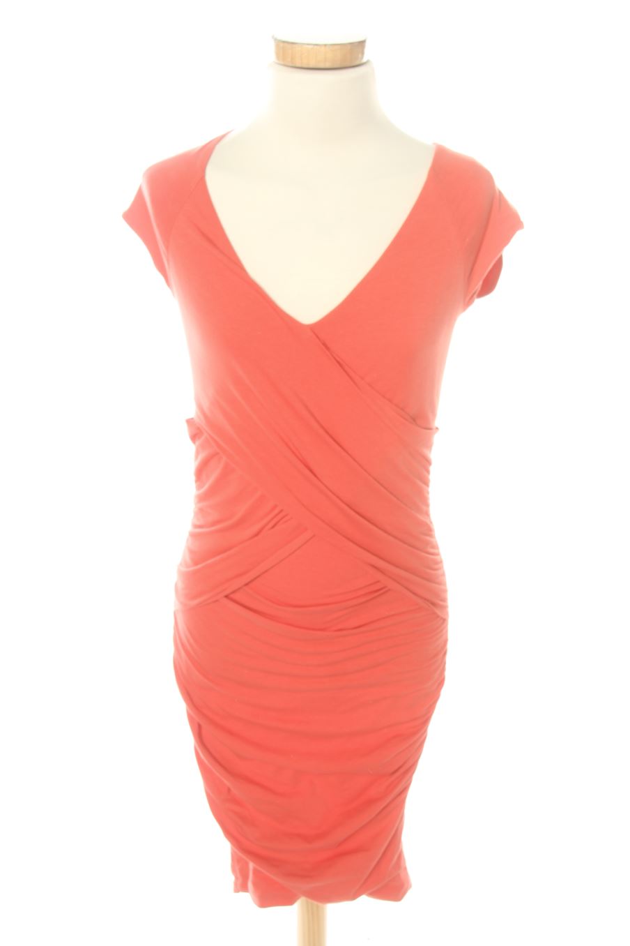 Vestido casual de Mango de la talla S, de color rosa