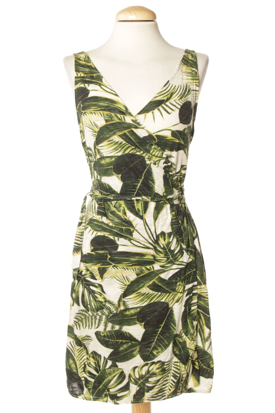 Robe casual H&M de la taille S, de couleur vert