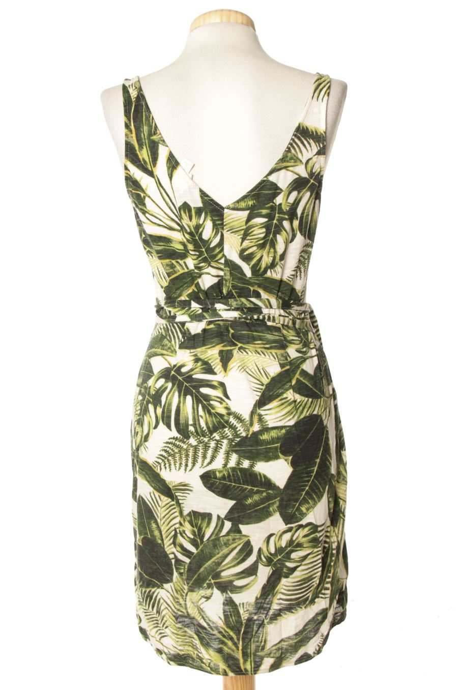 Robe casual H&M de la taille S, de couleur vert