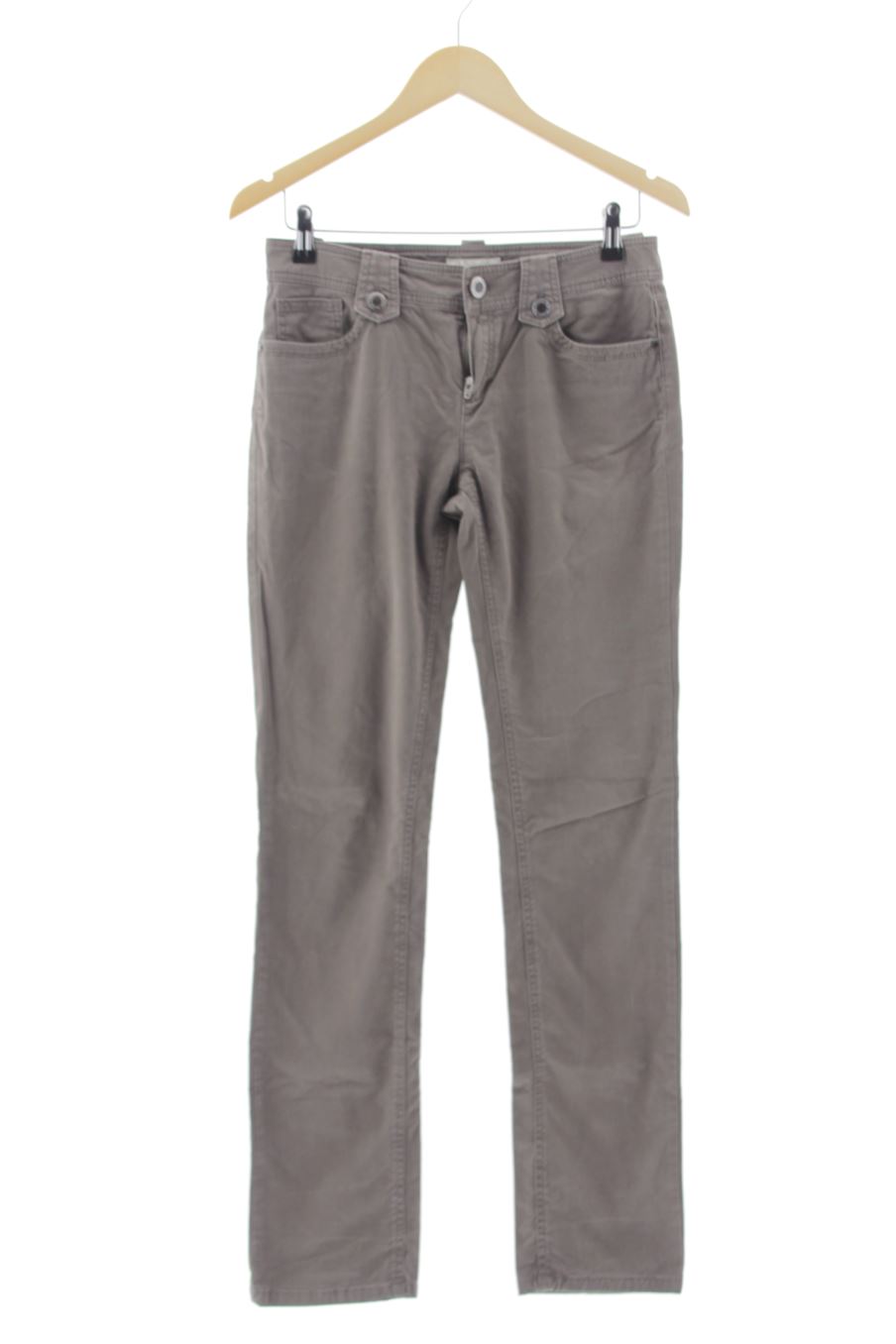 Vaquero de Massimo Dutti de la talla 36, de color gris de ropa vaquera