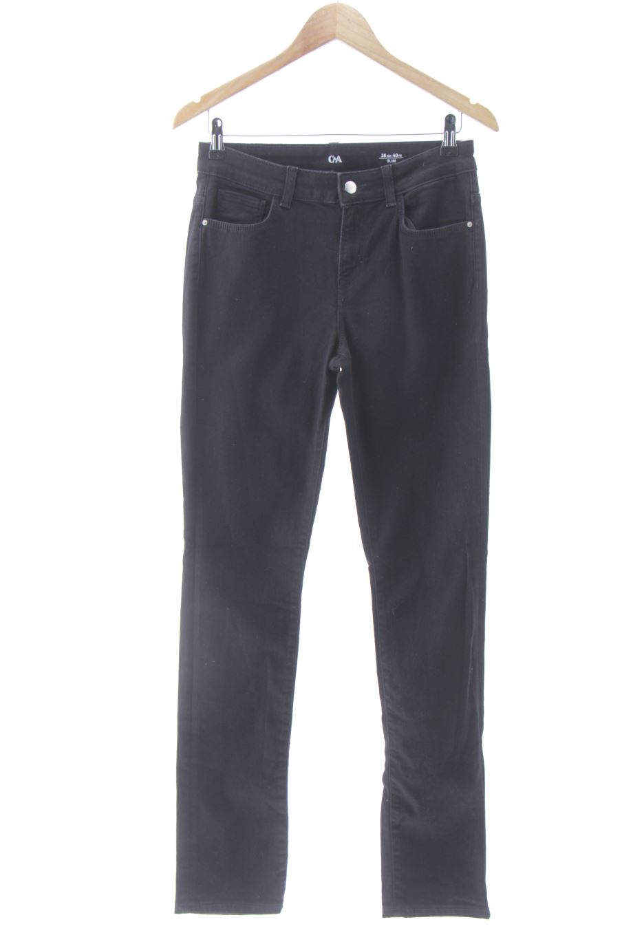 Jeans C&A de la taille 40, de couleur noir de denim